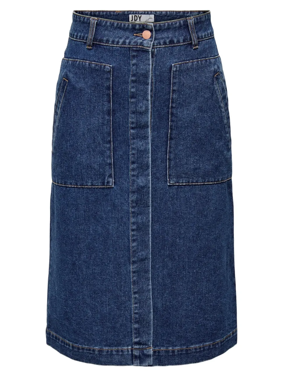 JDYOLIVIA Jean Jupe en denim Jupe longue