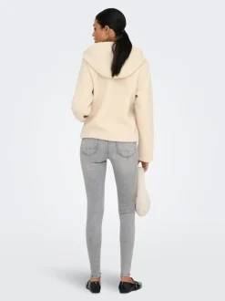 JDYREBA Manteau en peluche