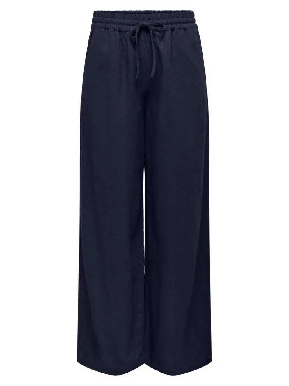 JDYSAY Loose Fit Lin Pantalon à jambe large