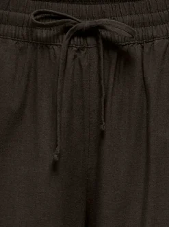 JDYSAY Loose Fit Lin Pantalon à jambe large