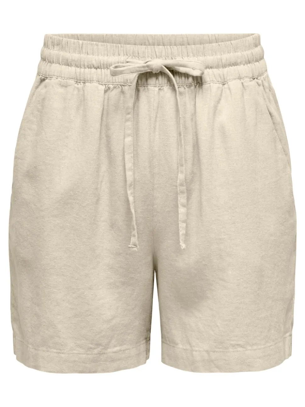 JDYSAY Taille haute Regular Fit Lin Short