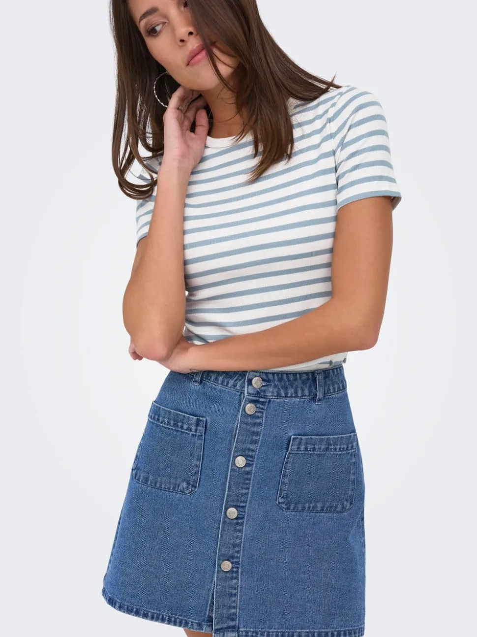 JDYSHIRAZ Jupe en denim Jupe mini