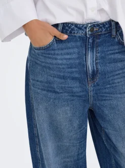 JDYSUSIE Taille moyenne Coupe barrel Jeans