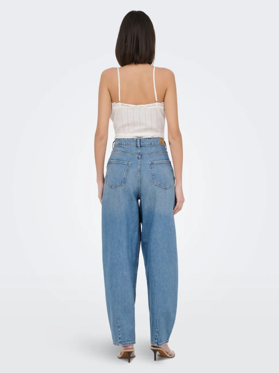 JDYSUSIE Taille moyenne Coupe barrel Jeans