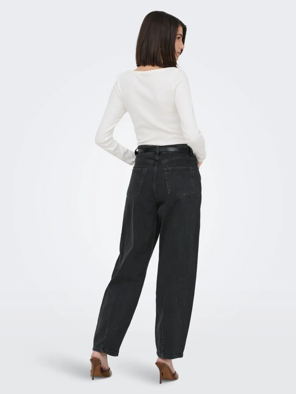 JDYSUSIE Taille moyenne Wide Leg Fit Jeans