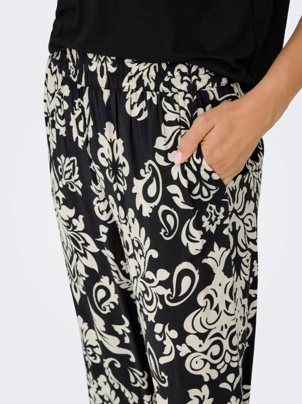 JDYTAMI Wide Leg Fit Pantalon à jambe large