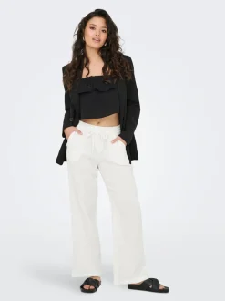 JDYTHEIS Wide Leg Fit Pantalon à jambe large