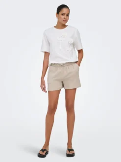 JDYTHEIS Taille moyenne Regular Fit Short paperbag
