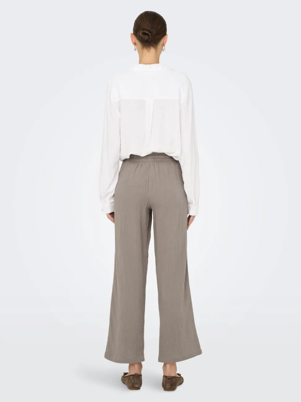 JDYTHEIS Wide Leg Fit Pantalon à jambe large