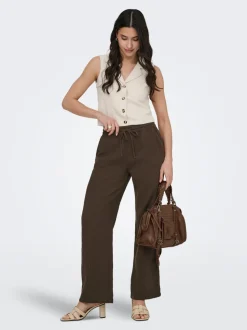 JDYTHEIS Wide Leg Fit Pantalon à jambe large