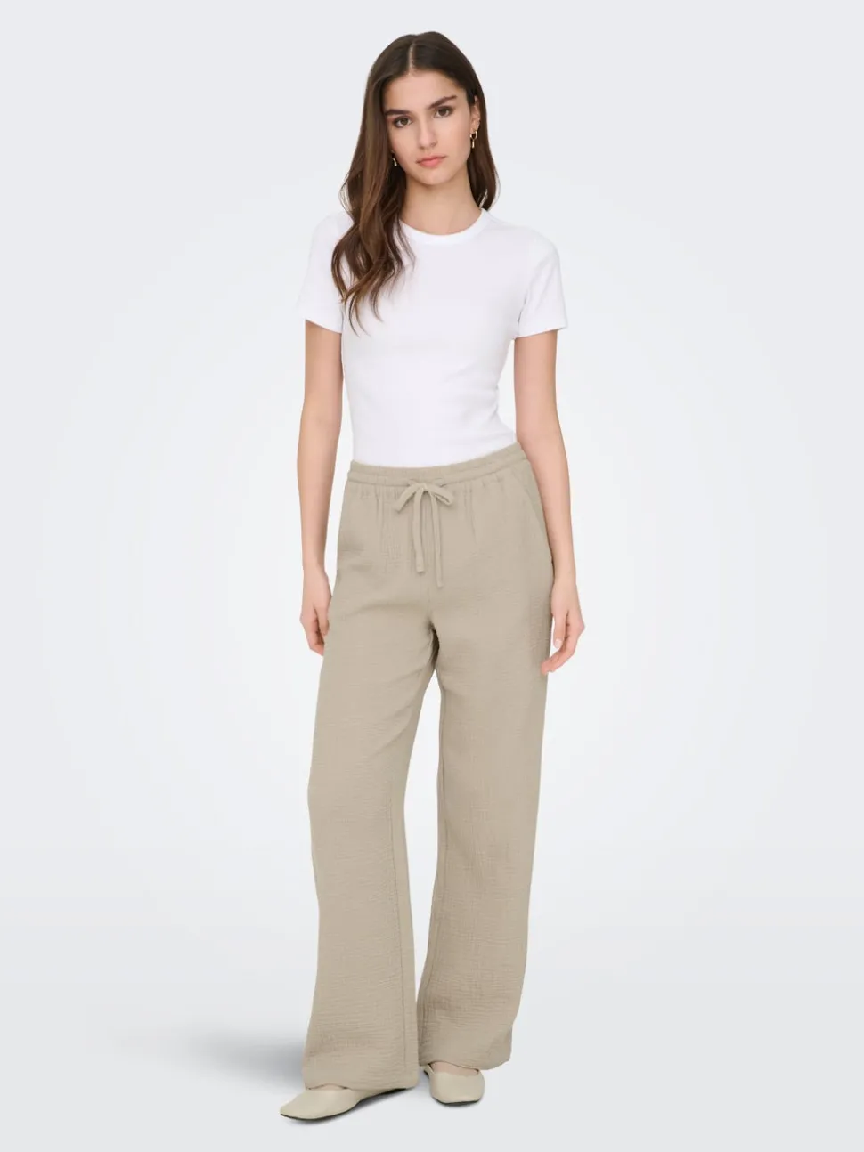 JDYTHEIS Wide Leg Fit Pantalon à jambe large