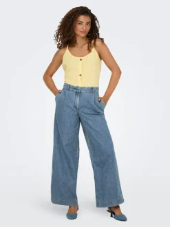 JDYTRIXIE Wide Leg Fit Pantalon à jambe large