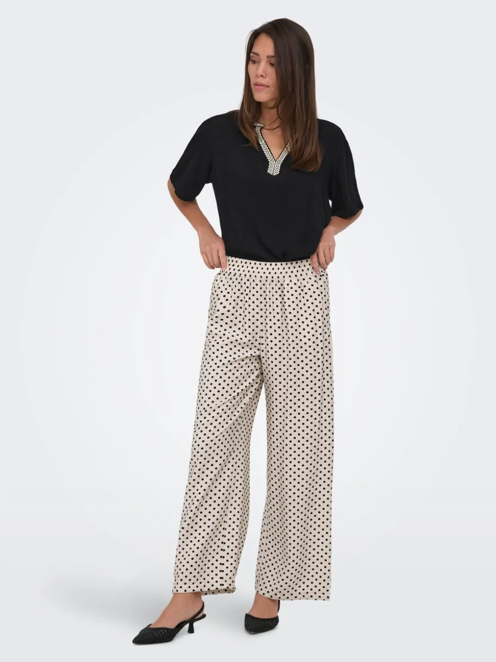 JDYTROYA Slim Straight Fit Pantalon
