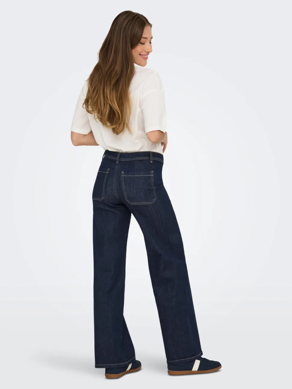 JDYVANESSA Taille moyenne Wide Leg Fit Jeans
