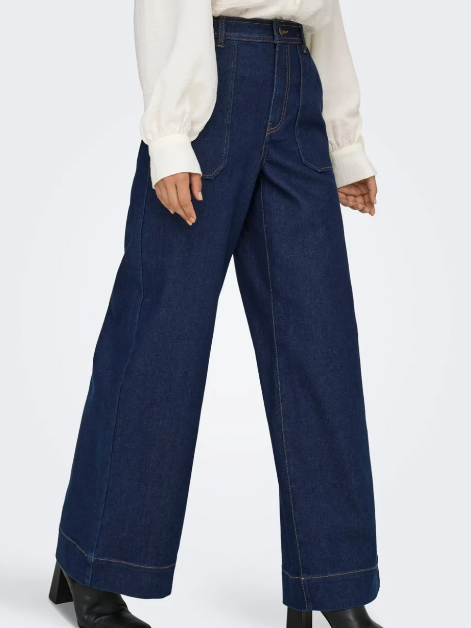 JDYVANNII Taille haute Wide Leg Fit Jeans
