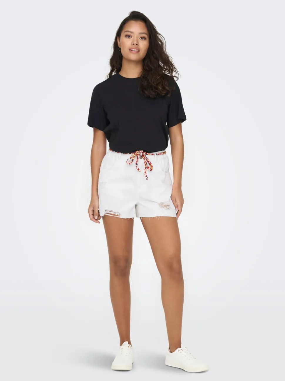 JDYZIGGA Taille haute Loose Fit Short en denim