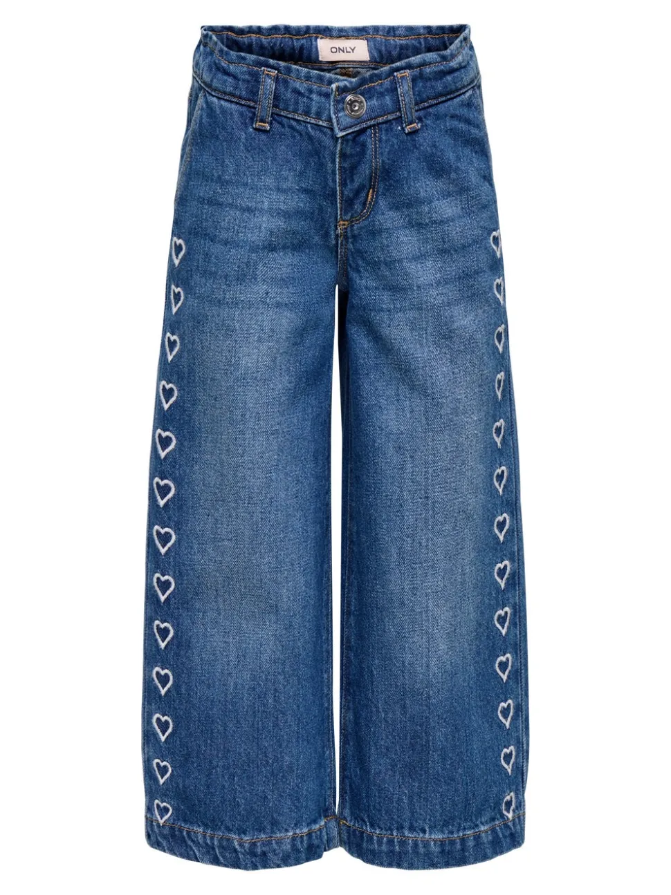 KMGCOMET Taille moyenne Wide Leg Fit Jeans