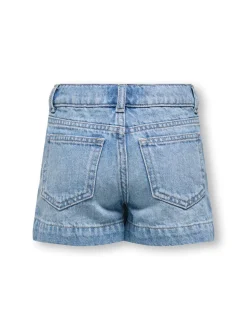 KMGCOMET Taille moyenne Wide Leg Fit Short en denim