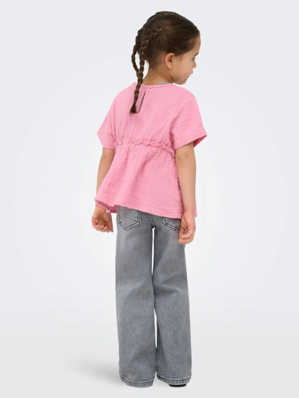 KMGJUICY Taille moyenne Wide Leg Fit Jeans