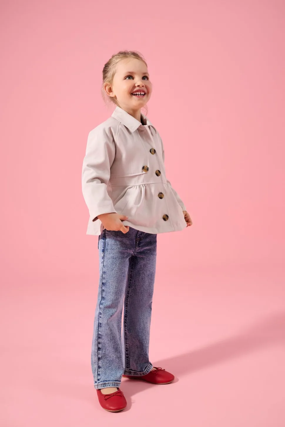KMGJUICY Taille moyenne Wide Leg Fit Jeans