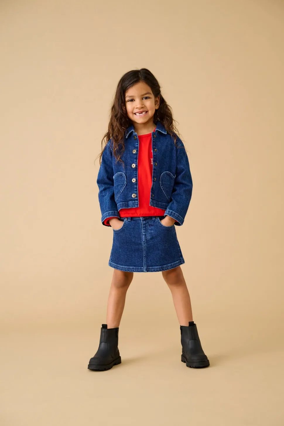KMGOFELIA Jupe en denim Jupe mini