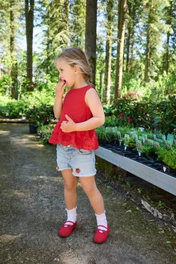 KMGROBYN Taille moyenne Straight Fit Short en denim