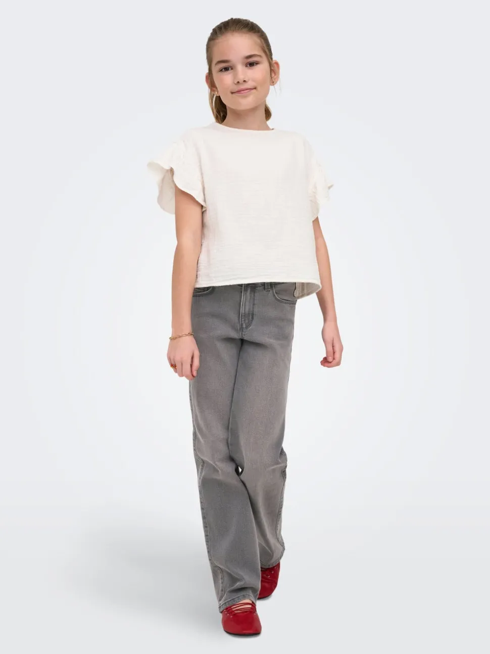 KOGBLAIR Taille moyenne Wide Leg Fit Jeans