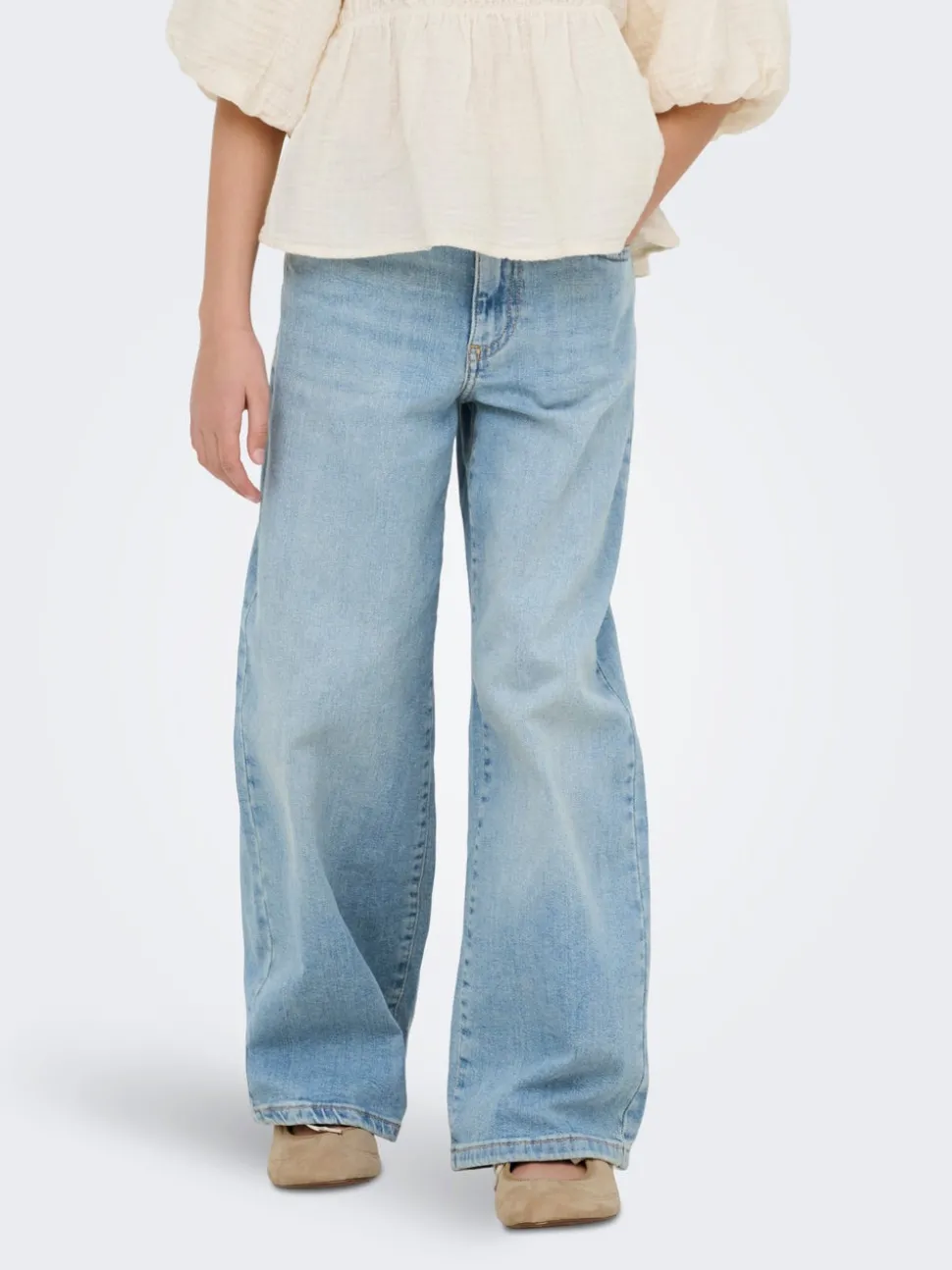 KOGBROOME Taille haute Wide Leg Fit Jeans