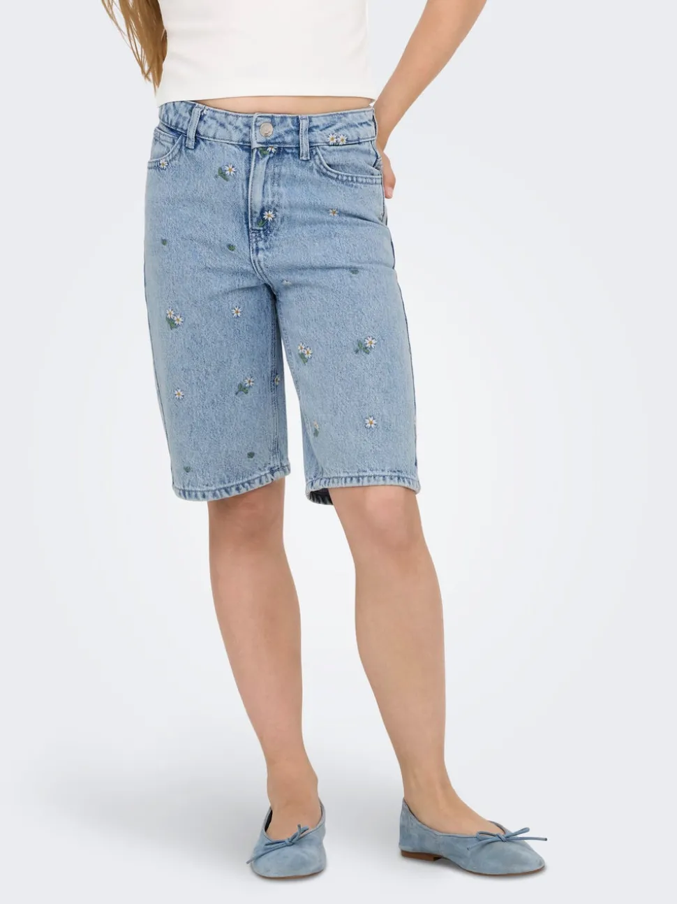 KOGCOBAIN Loose Fit Short en denim