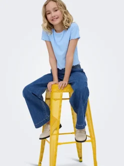 KOGDEIA Taille haute Wide Leg Fit Jeans