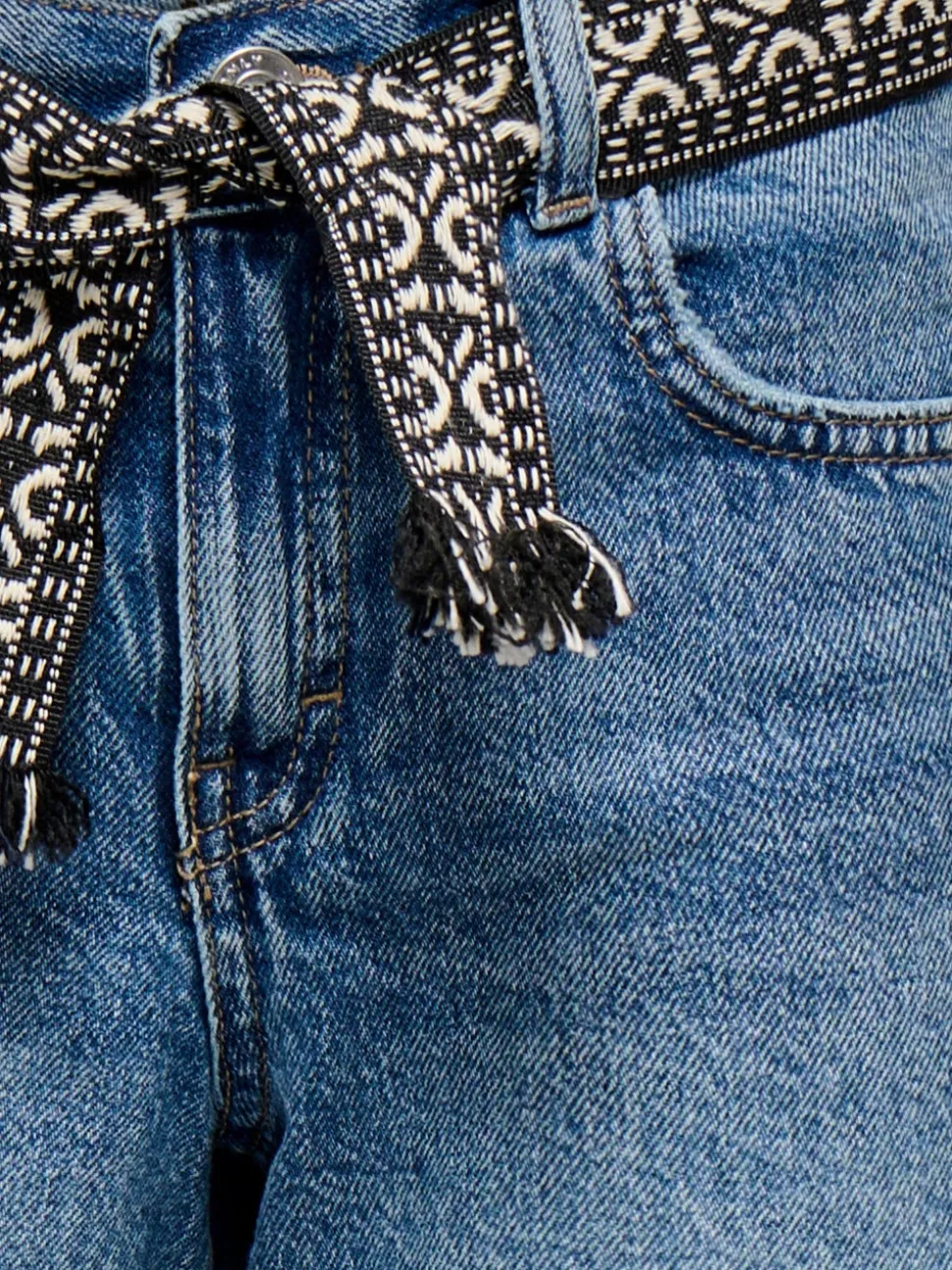 KOGELLA Straight Fit Short en denim