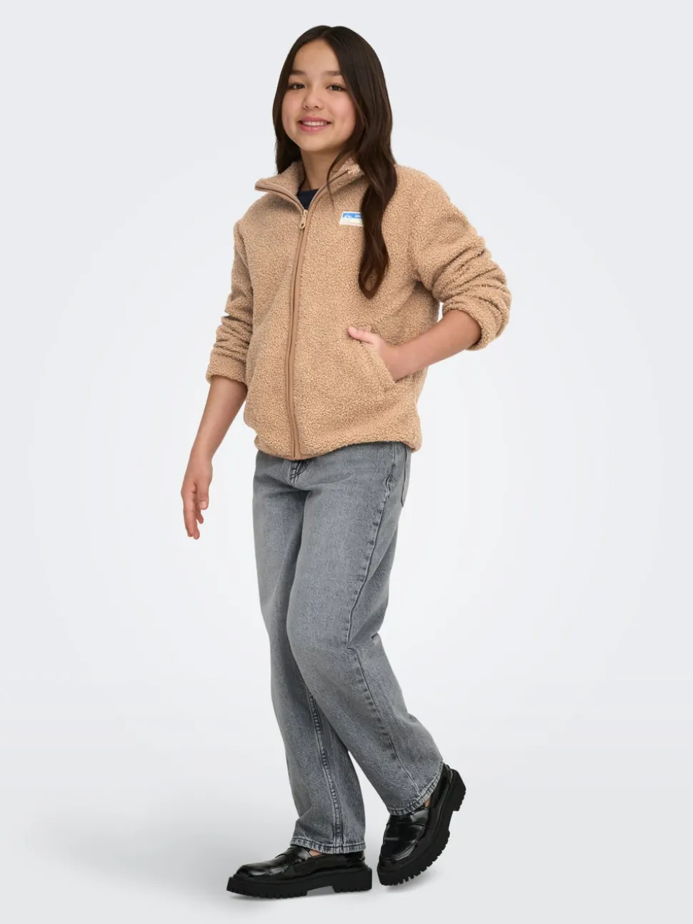 KOGEVA Manteau en peluche