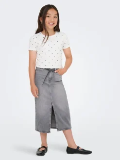 KOGGIANNA Jean Jupe en denim Jupe midi
