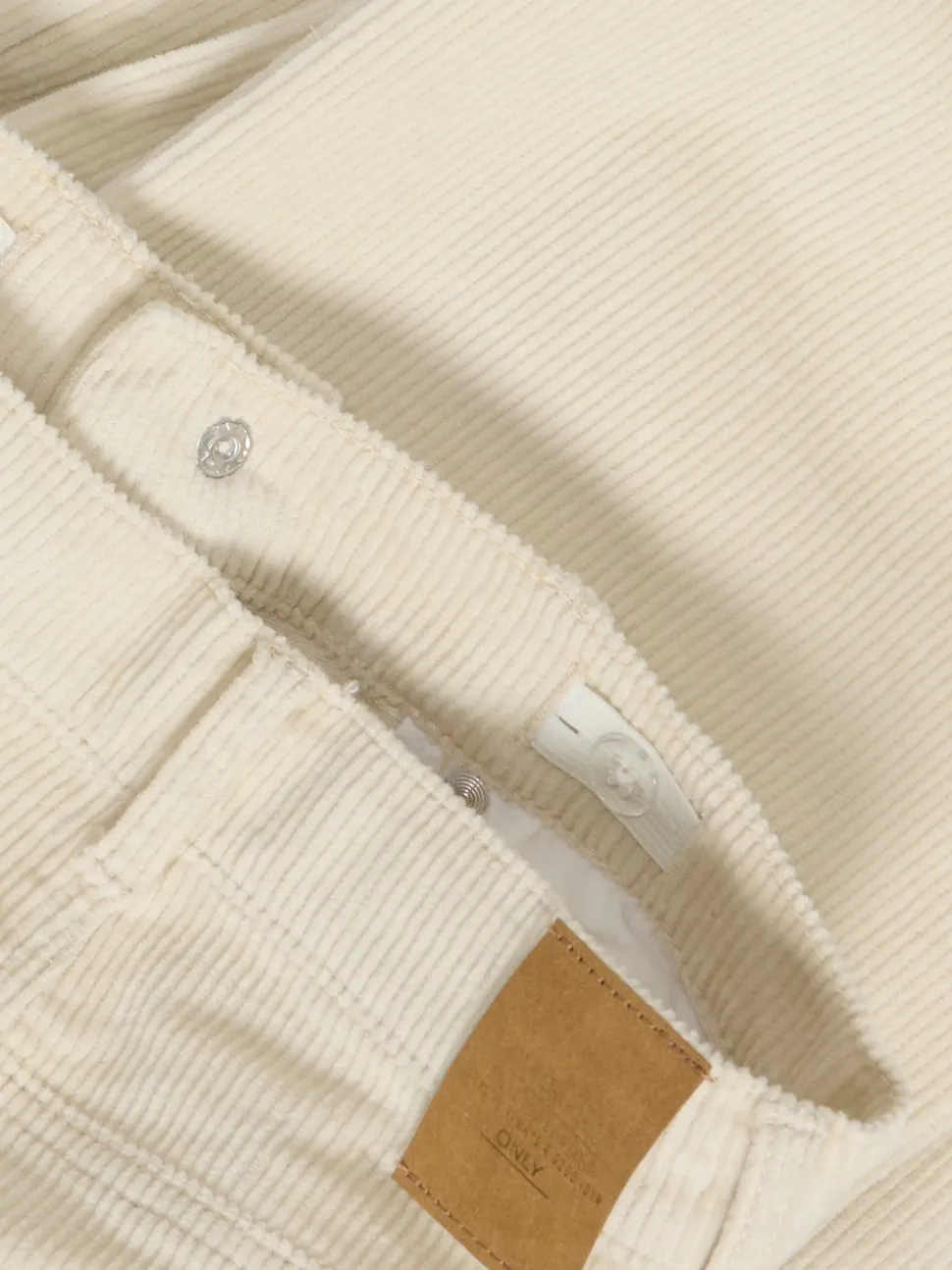 KOGHOPE Wide Leg Fit Corduroy Pantalon