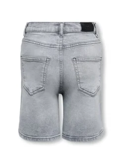 -KOGJUICY Taille haute Regular Fit Short en denim