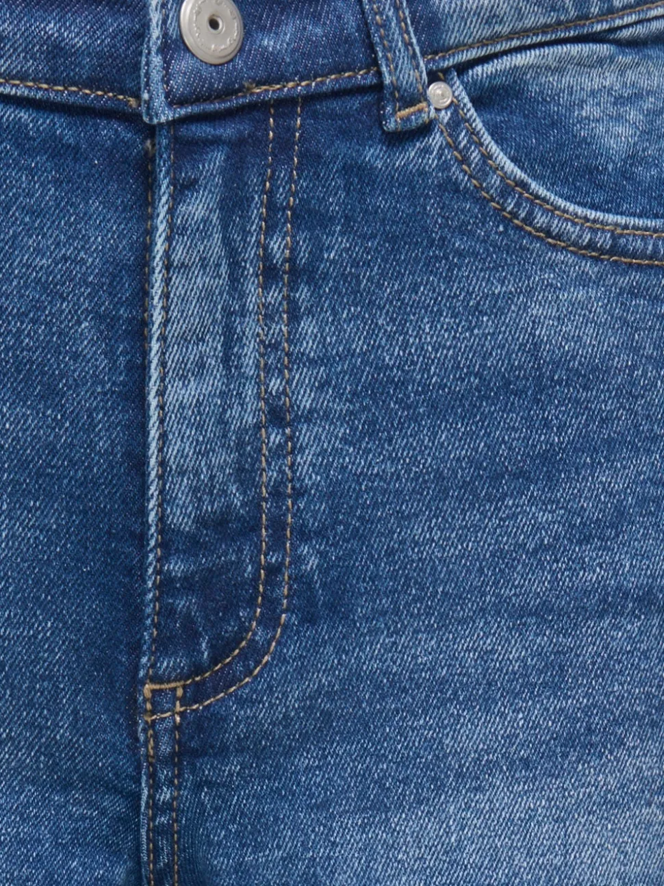 -KOGJUICY Taille haute Regular Fit Short en denim