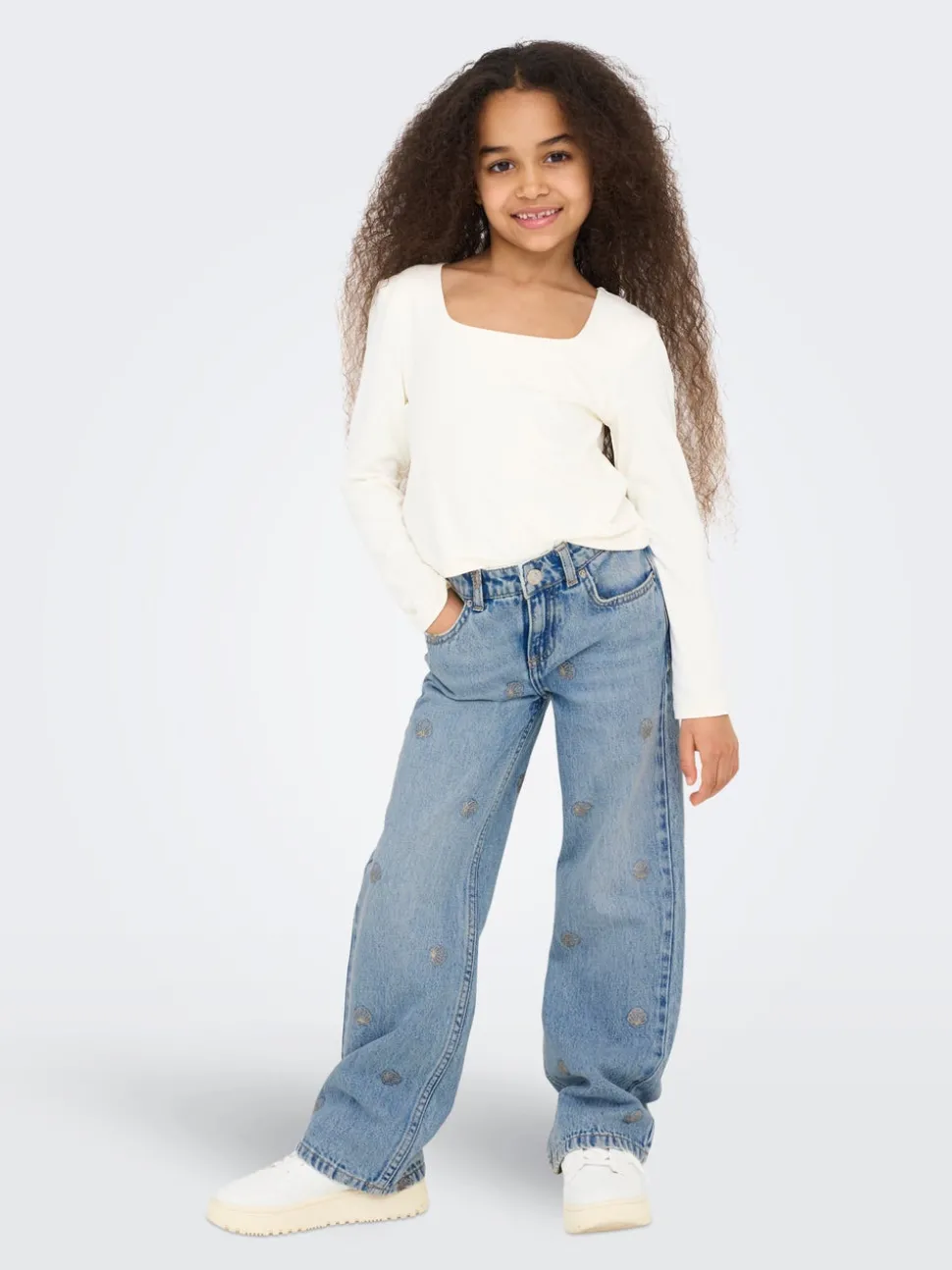 KOGJUICY Taille haute Wide Leg Fit Jeans
