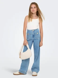 KOGMADELINE Taille haute Wide Leg Fit Jeans