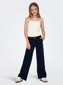 KOGNEW Pantalon à jambe large
