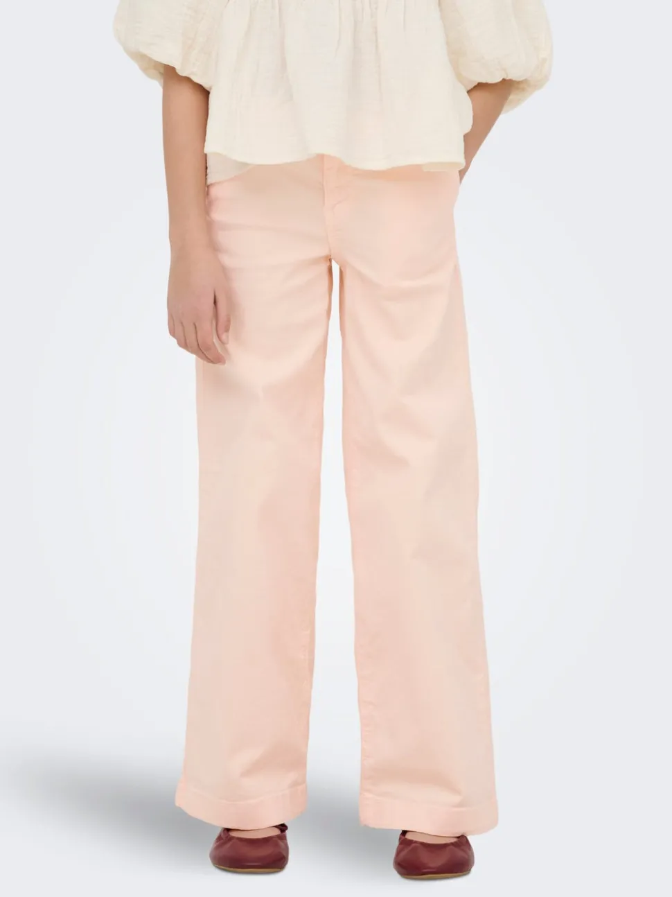 KOGNEW Pantalon à jambe large
