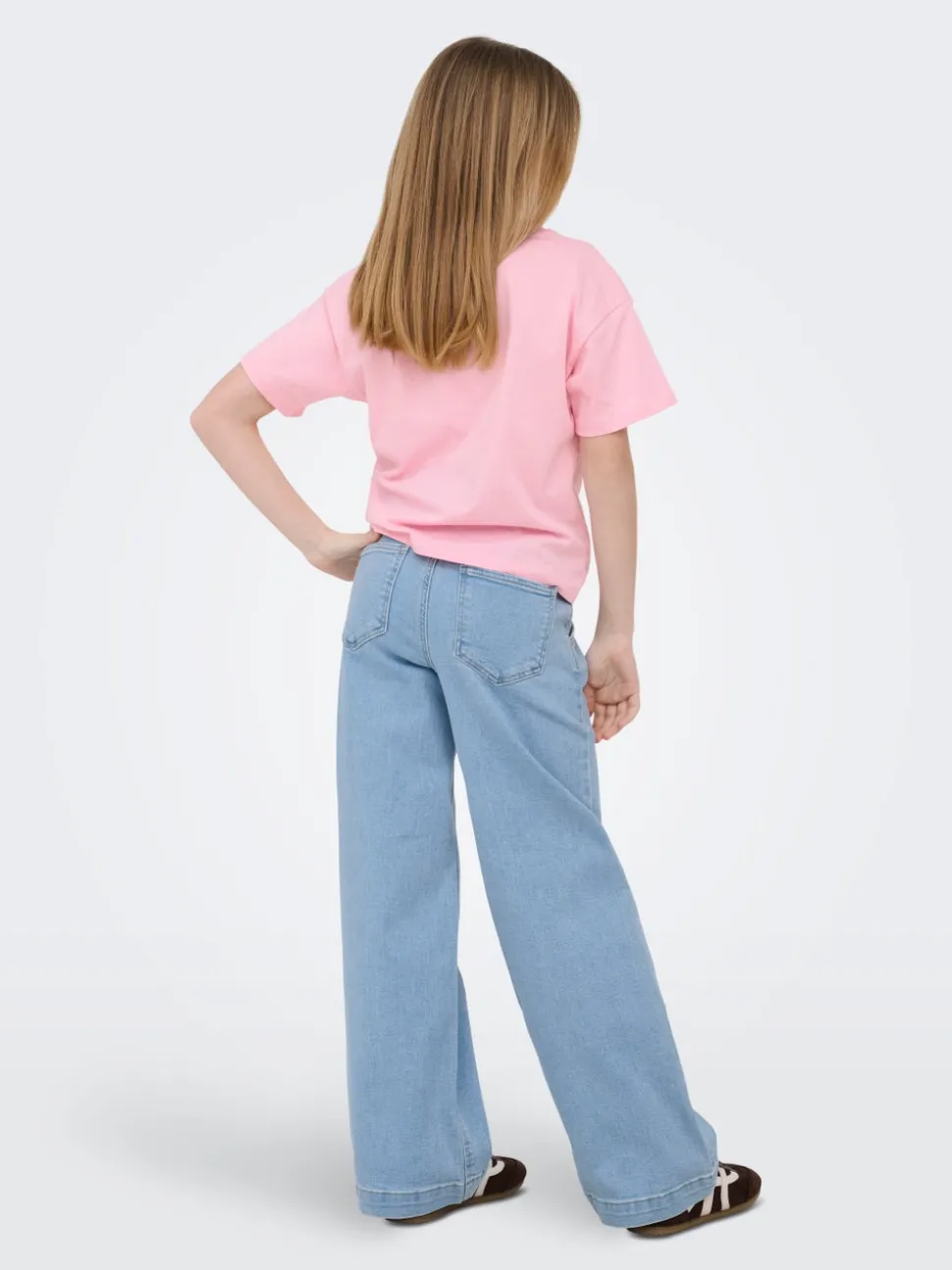 KOGNEW Taille moyenne Wide Leg Fit Jeans