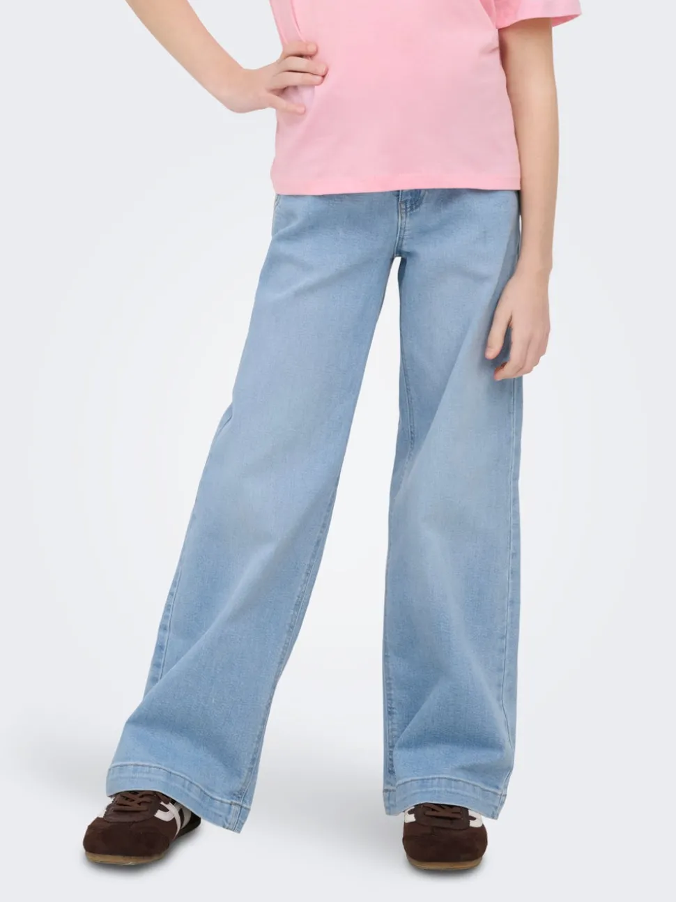 KOGNEW Taille moyenne Wide Leg Fit Jeans