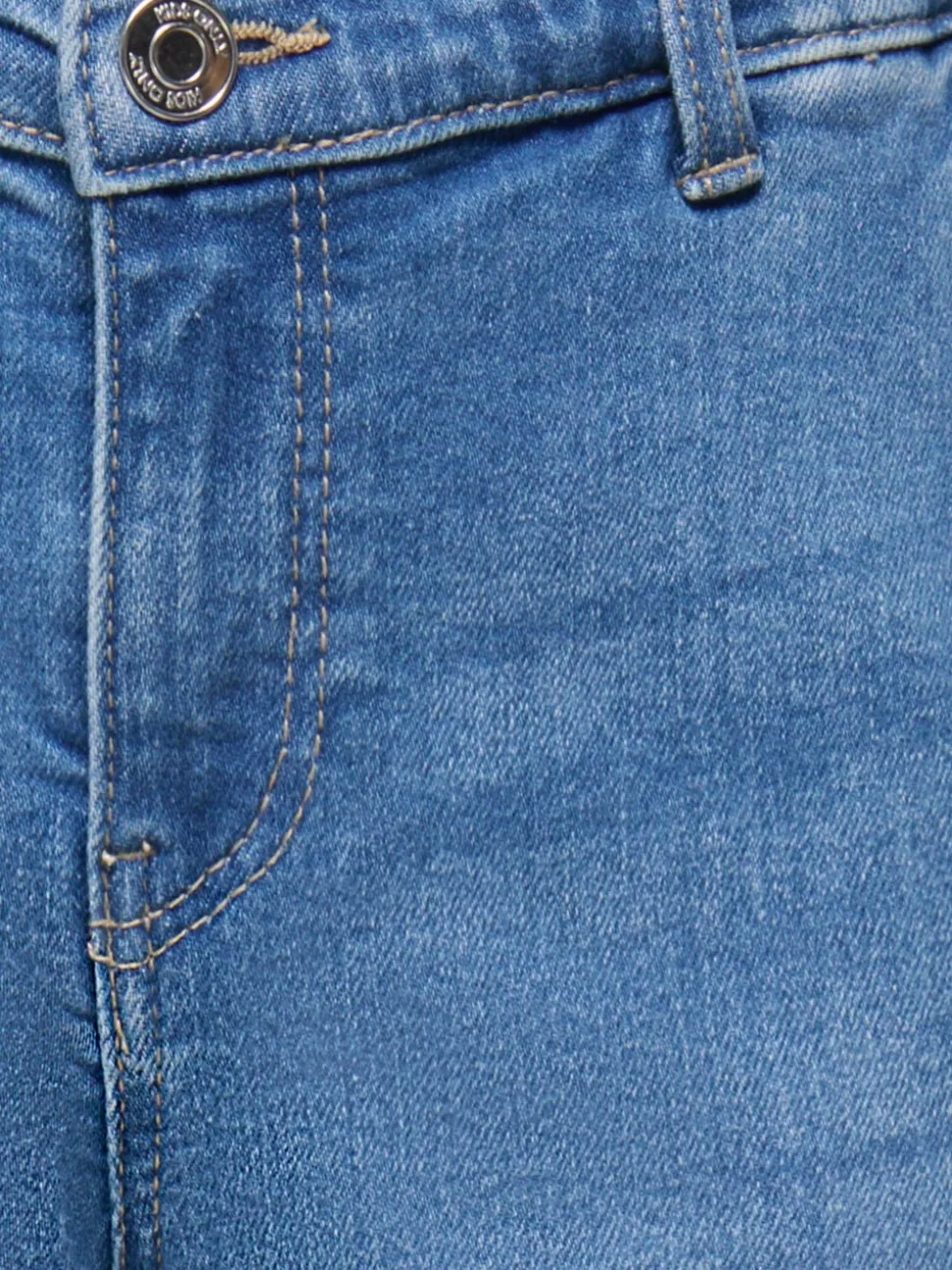 KOGNEW Taille moyenne Wide Leg Fit Jeans