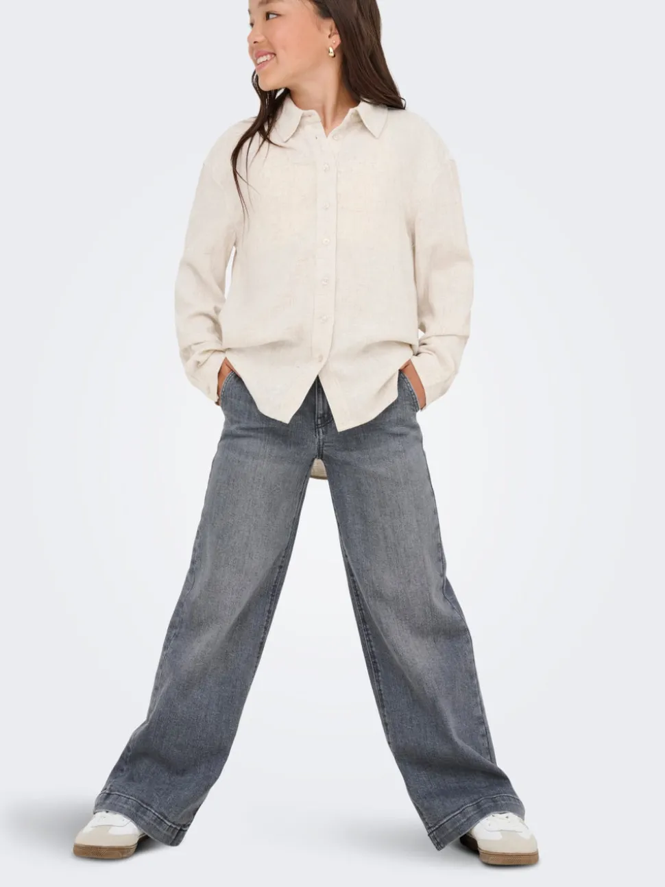 KOGNEW Wide Leg Fit Jeans