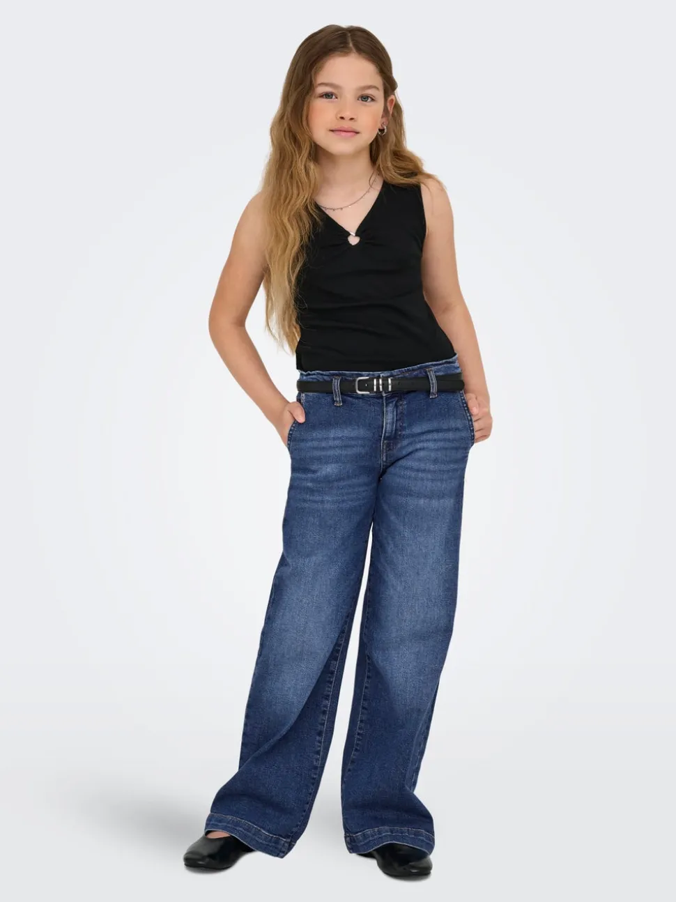 KOGNEW Wide Leg Fit Jeans