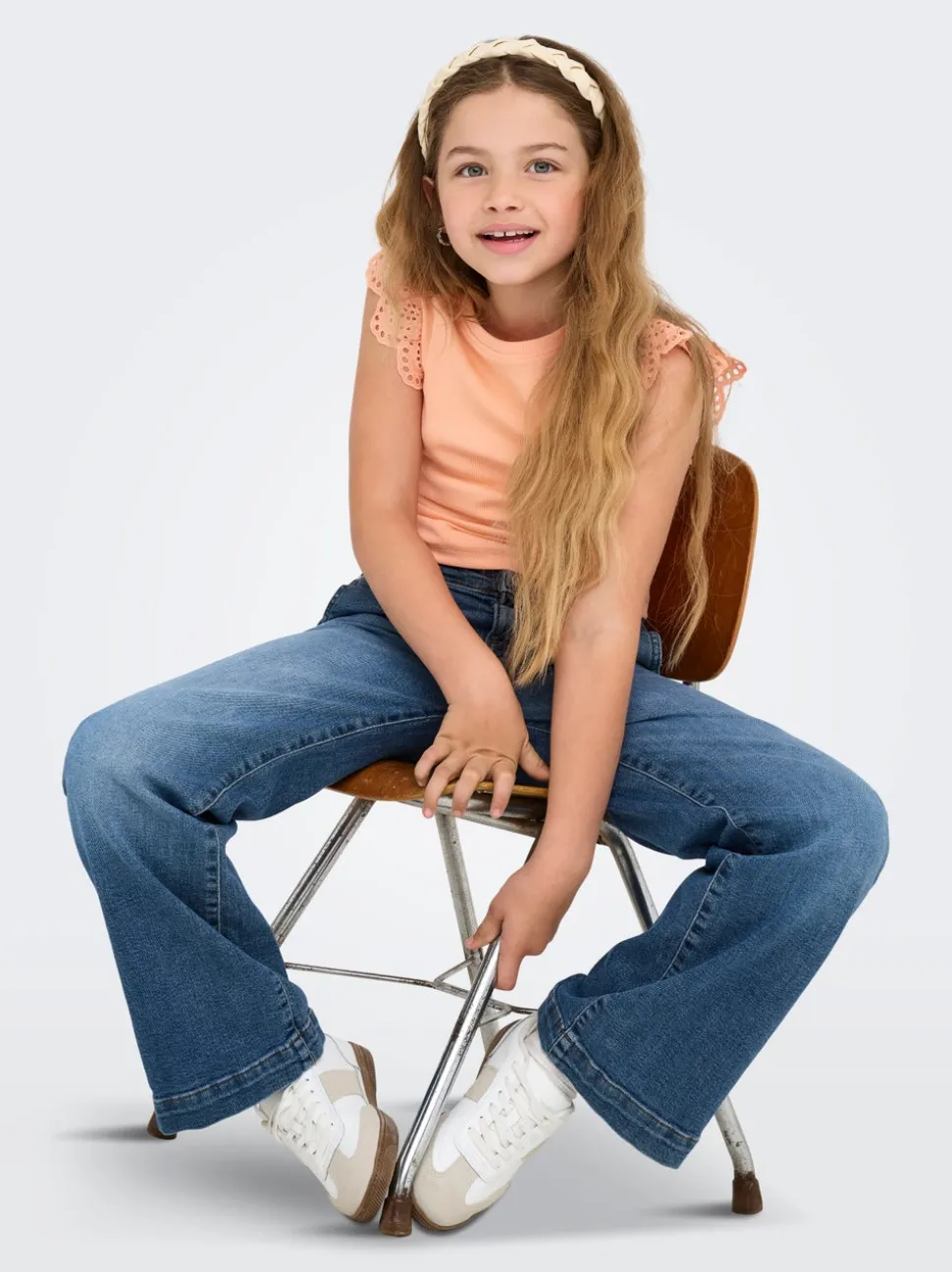 KOGNEW Wide Leg Fit Jeans