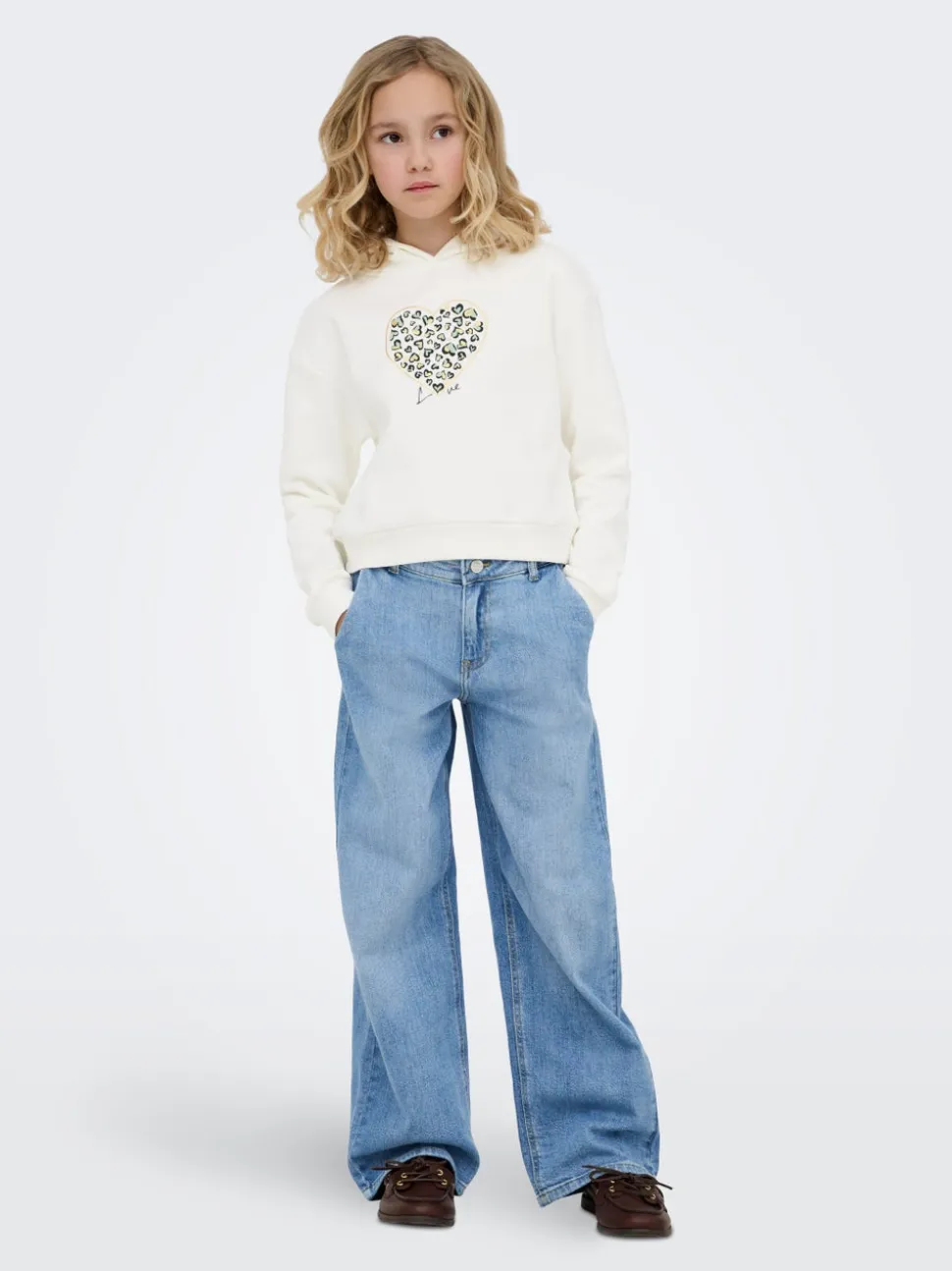 KOGPALMA Taille moyenne Wide Leg Fit Jeans