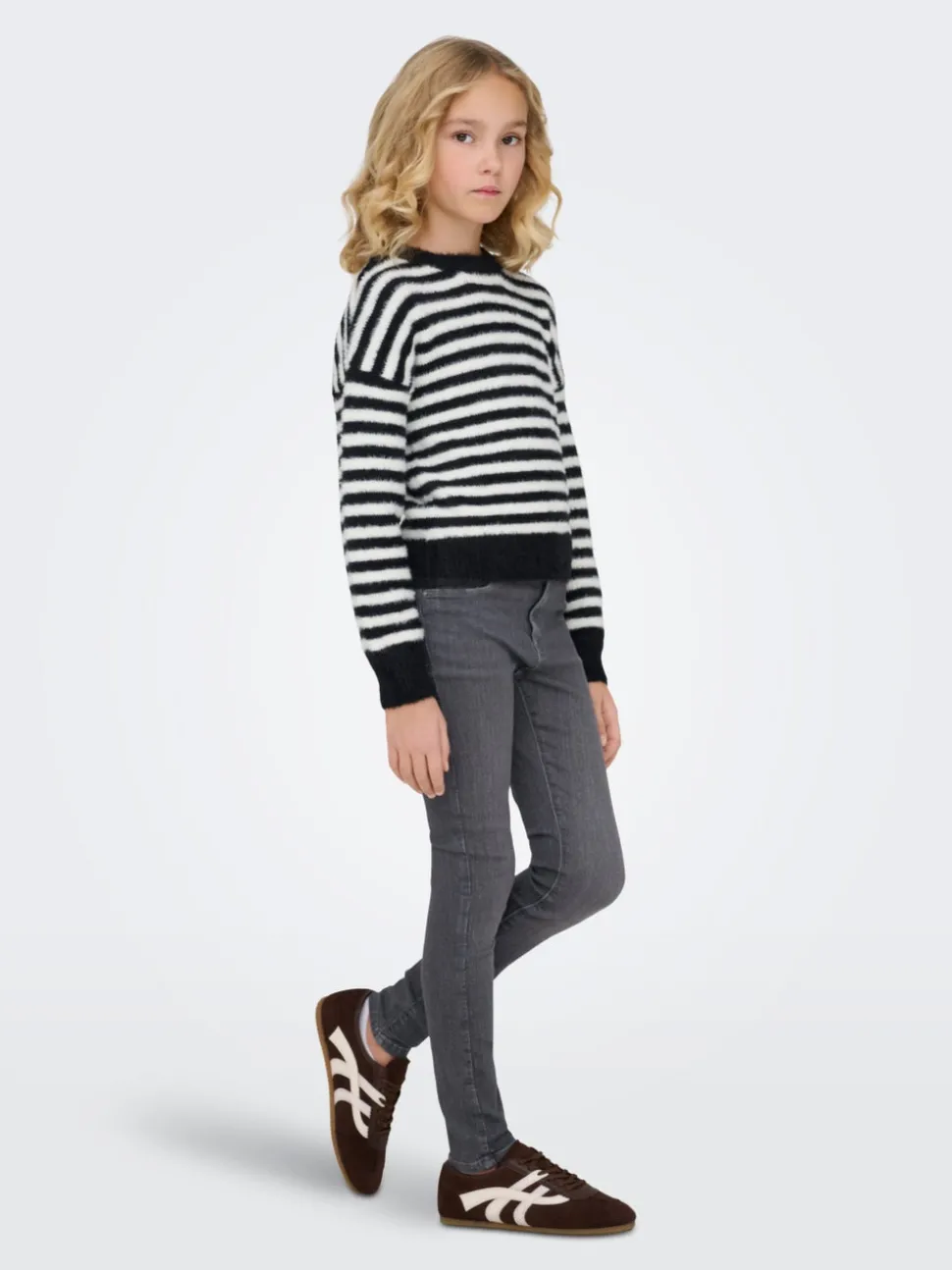 KOGRAIN Taille moyenne Skinny Fit Longueur cheville Jeans