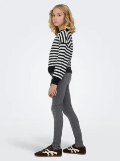 KOGRAIN Taille moyenne Skinny Fit Longueur cheville Jeans