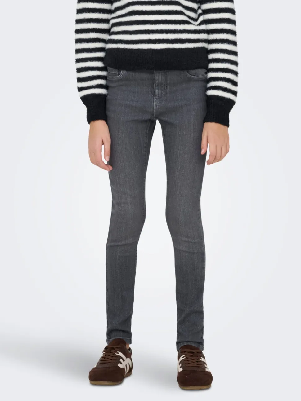 KOGRAIN Taille moyenne Skinny Fit Longueur cheville Jeans